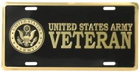 img 1 attached to Honor Country Veteran License Plate
