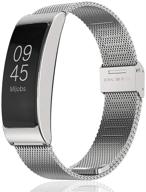 🔗 mijobs stainless steel replacement band for fitbit inspire/inspire hr - ultimate fitness tracker accessories for women & men logo