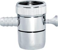 💧 avalon's fa-32 faucet aerator water filter adapter kit - 3/8" barb, female aerator, threaded diverter replacement - lead-free, polished chrome finish logo