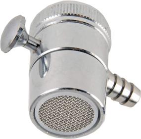 img 1 attached to 💧 Avalon's FA-32 Faucet Aerator Water Filter Adapter Kit - 3/8" Barb, Female Aerator, Threaded Diverter Replacement - Lead-Free, Polished Chrome Finish