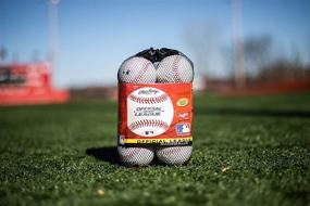 img 1 attached to ⚾️ Rawlings OLB3BAG12 Официальная Лига Рекреационного Применения, Бейсбольные мячи, Набор оптом из 12 штук, Белые.