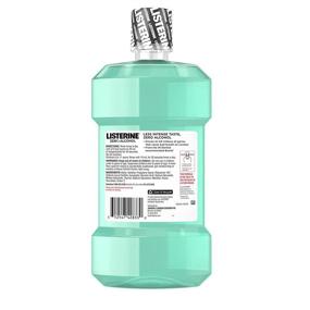 img 3 attached to Listerine Mouthwash Clean Liter Packaging