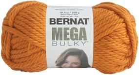 img 3 attached to 🧶 Buy Bernat Mega Bulky Yarn, 10.5 oz, Pumpkin - Single Ball