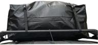 🚗 waterproof car rooftop cargo carrier bag | heavy-duty straps | weatherproof | 17 cubic feet logo