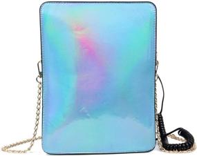img 3 attached to Reflective Fashion Telephone Shoulder Crossbody Women's Handbags & Wallets