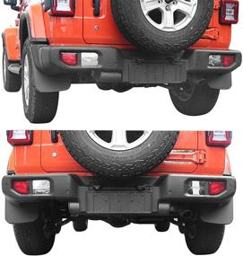 img 1 attached to Комплект арок и защитных козырьков Hooke Road для Jeep Wrangler JL 2018-2021 Sahara Sport Sports (за исключением Rubicon) - высококачественная защита и улучшение стиля. 🚙