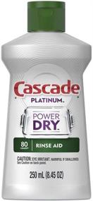 img 4 attached to 🧼 Cascade Dishwasher Rinse Aid Platinum, Regular Scent, 8.45 Fl Oz – Enhance Your Dishwashing Experience