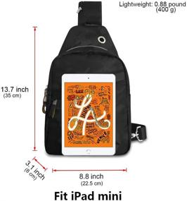 img 2 attached to Backpack Crossbody Lightweight Waterproof Shoulder