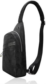 img 4 attached to Backpack Crossbody Lightweight Waterproof Shoulder