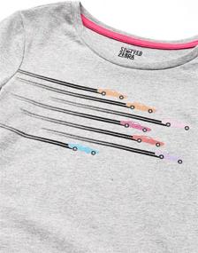 img 2 attached to 5-Pack Long Sleeve T-Shirts for Girls - Spotted Zebra Girls' Clothing