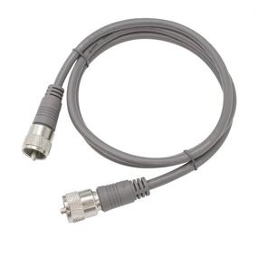 img 1 attached to 📡 Superior Performance Coax Cable Coaxial Connector Antenna: Boost Your Signal Quality
