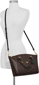 img 3 attached to Coach Women's Prairie Satchel Crossbody Bag