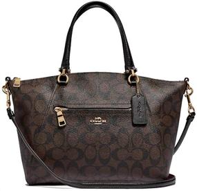 img 4 attached to Coach Women's Prairie Satchel Crossbody Bag