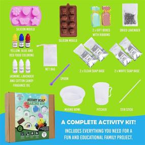 img 2 attached to 🧼 Fun and Educational Sudsy Soap Making Kit for Kids - Non Toxic, Handmade, STEM Activity