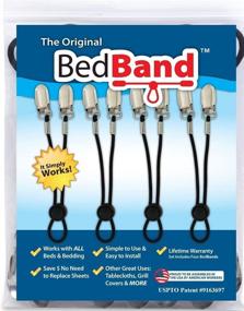 img 2 attached to 🛏️ Sleep Soundly with USA Assembled Bed Band - Keep Your Sheets in Place, Sleep Better! Patented, 100% American-Made!