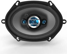 img 2 attached to 🔊 Scosche HD57684 5x7 HD 4-Way Speaker Set with 200 Watts Peak/50 Watts RMS Per Speaker