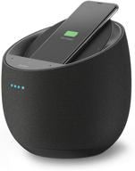 революционизируйте свой аудио-опыт с belkin soundform elite hi-fi smart speaker + беспроводным зарядным устройством: технология звука devialet (черный) логотип