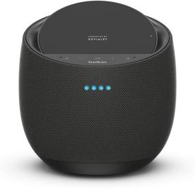 img 3 attached to Революционизируйте свой аудио-опыт с Belkin SoundForm Elite Hi-Fi Smart Speaker + беспроводным зарядным устройством: технология звука Devialet (черный)