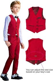 img 2 attached to ELPA ELPA Boys Slim Fit Formal Suits - Dress Your Boy with Style