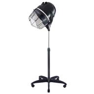 🔥 premium stand-up hair bonnet dryer with adjustable hood, timer, and rolling base - perfect for beauty salons or home use logo
