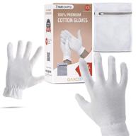 🧤 moisturizing gloves for kids - xs size (please verify sizing) | cotton bedtime gloves for overnight | high-quality cosmetics inspection premium cloth | ideal for eczema, dry, sensitive, irritated skin | spa therapy wristband logo