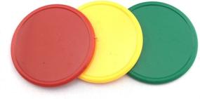 img 1 attached to Smartdealspro Set of 100 1.5 Inch Plastic Poker Chips - Counting Counters in 3 Colors