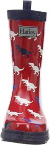 img 3 attached to Hatley Printed Boots Silhouettes Toddler Boys' Clothing
