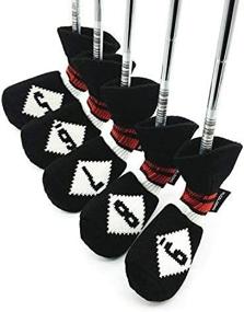 img 3 attached to HUGELOONG Golf Headcovers Set Golf Covers