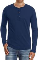 👕 cotton sailwind henley sleeve men's clothing and shirts logo