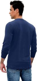 img 1 attached to 👕 Cotton Sailwind Henley Sleeve Men's Clothing and Shirts