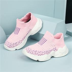 img 1 attached to Dublcea Kids Sneakers: Stylish Slip-on Athletic Shoes for Active Boys and Girls