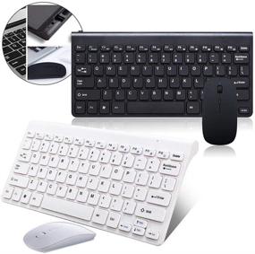 img 2 attached to Беспроводная клавиатура Hosmide для настольного компьютера