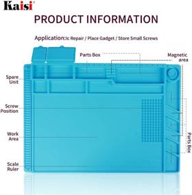 img 3 attached to 🔥 Kaisi Insulation Silicone for Precise Soldering: Enhanced Positioning & Thermal Protection with Industrial Power Tools