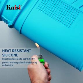 img 2 attached to 🔥 Kaisi Insulation Silicone for Precise Soldering: Enhanced Positioning & Thermal Protection with Industrial Power Tools