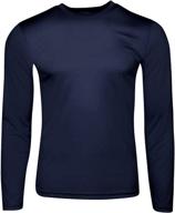 👕 double dry long sleeve tee for men by champion логотип