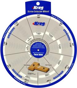 img 1 attached to 🔩 Kreg Screw Selection Wheel - 1 Pack