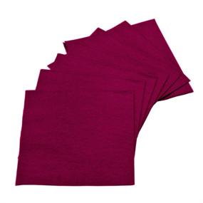 img 3 attached to 🍷 Perfectware 2 Ply Burgundy-200: Premium Burgundy Beverage Napkins (200 ct)"