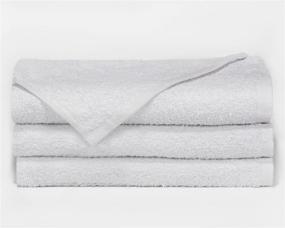 img 1 attached to 🧺 Doctor Joe Think Thick White Towels - 16" x 27" Super Absorbent Car Wash & Detailing Towels (Pack of 12)