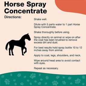 img 2 attached to 🐎 NaturVet Natural Horse Spray: Pleasant Herbal Fragrance with Citronella, Rosemary & Cedar Oil | Coat, Legs, Shoulders & Neck Use