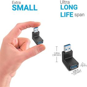 img 2 attached to 🔌 URWOOW Vertical Super Speed Converter Connector