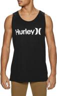 👕 shop the trendy and stylish hurley graphic black heather noise men's clothing: t-shirts & tanks logo