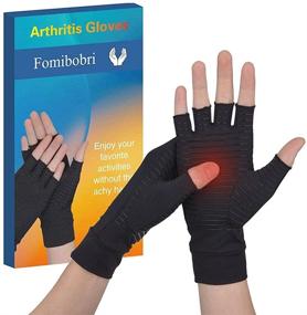 img 1 attached to Copper Arthritis Gloves: Effective Pain Relief for Carpal Tunnel, Rheumatoid Arthritis