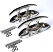 mx folding stainless fasteners silver logo
