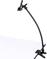 photo studio lighting light stand clamps background clip gooseneck tube small size reflector holder logo