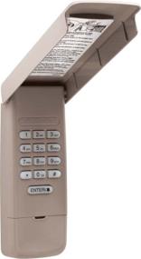 img 1 attached to 📱 LiftMaster 877max: Sleek Light Gray Remote Control for Efficient Access Control