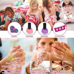 img 1 attached to 💄 Washable Makeup Toys for Girls - Kids' Beauty Products