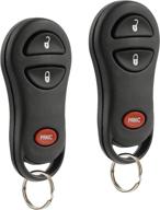 key fob keyless entry remote fits chrysler interior accessories logo