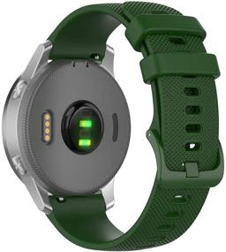 img 2 attached to Yeejok 22Mm Silicone Bands Compatible For Fossil Gen 5E 44Mm/Gen 5 LTE/Gen 5 Men&#39