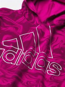 img 2 attached to 👚 Девичий худи с капюшоном Adidas с разноцветным блоком на одежде