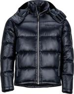 marmot men's stockholm down puffer jacket with 700 fill power логотип